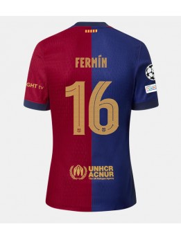 Barcelona Fermin Lopez #16 Domaci Dres 2024-25 Kratak Rukavima